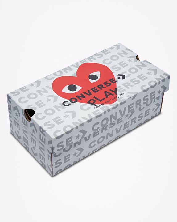Converse X Comme Des Garçons Play Chuck 70 Cinza | Converse