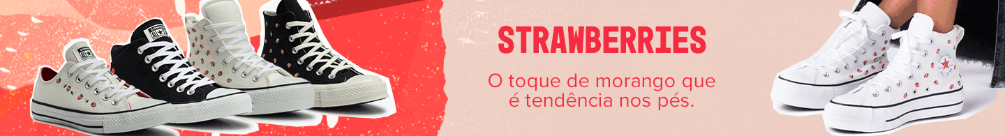 Tênis de Morango | Strawberries | Converse Oficial