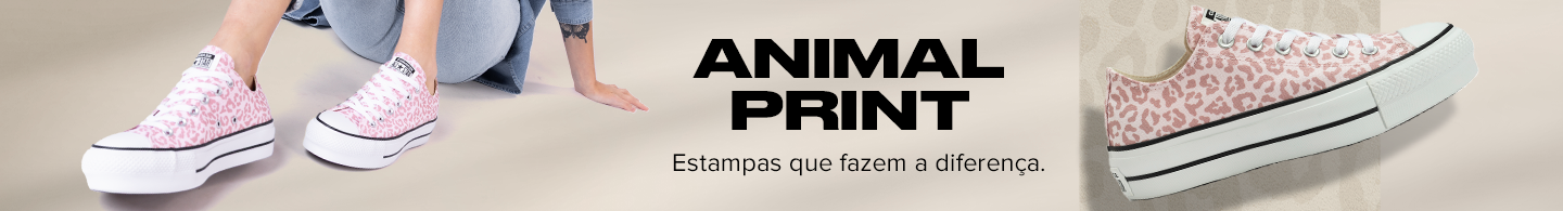 Animal Print | Tênis de Oncinha | Converse Oficial