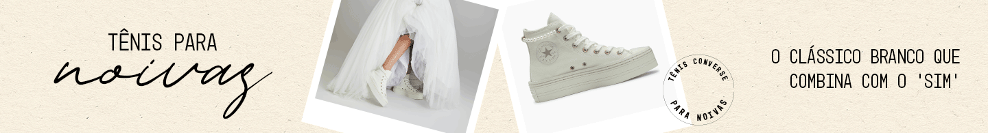 Tênis para Noivas | All Star Branco e mais | Converse Oficial
